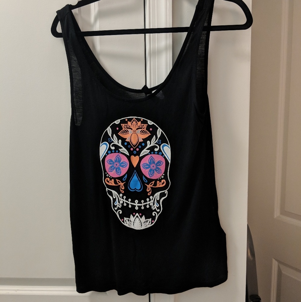 H&M - Skull Tank Top